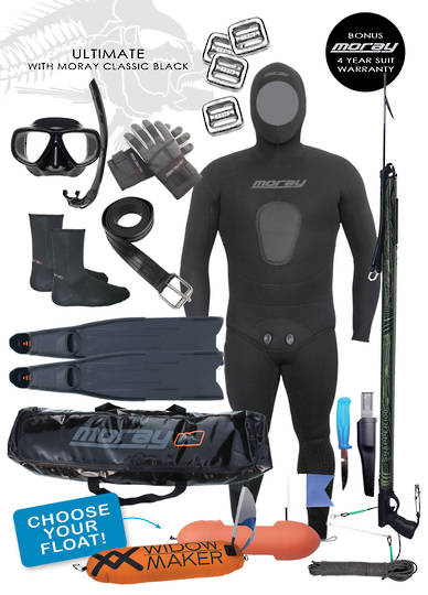 Ultimate Spearfishing Package | BLACK